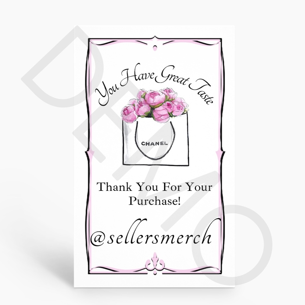 LAST CALL‼️ Thank You Cards with Personalization - Picture 2 of 3